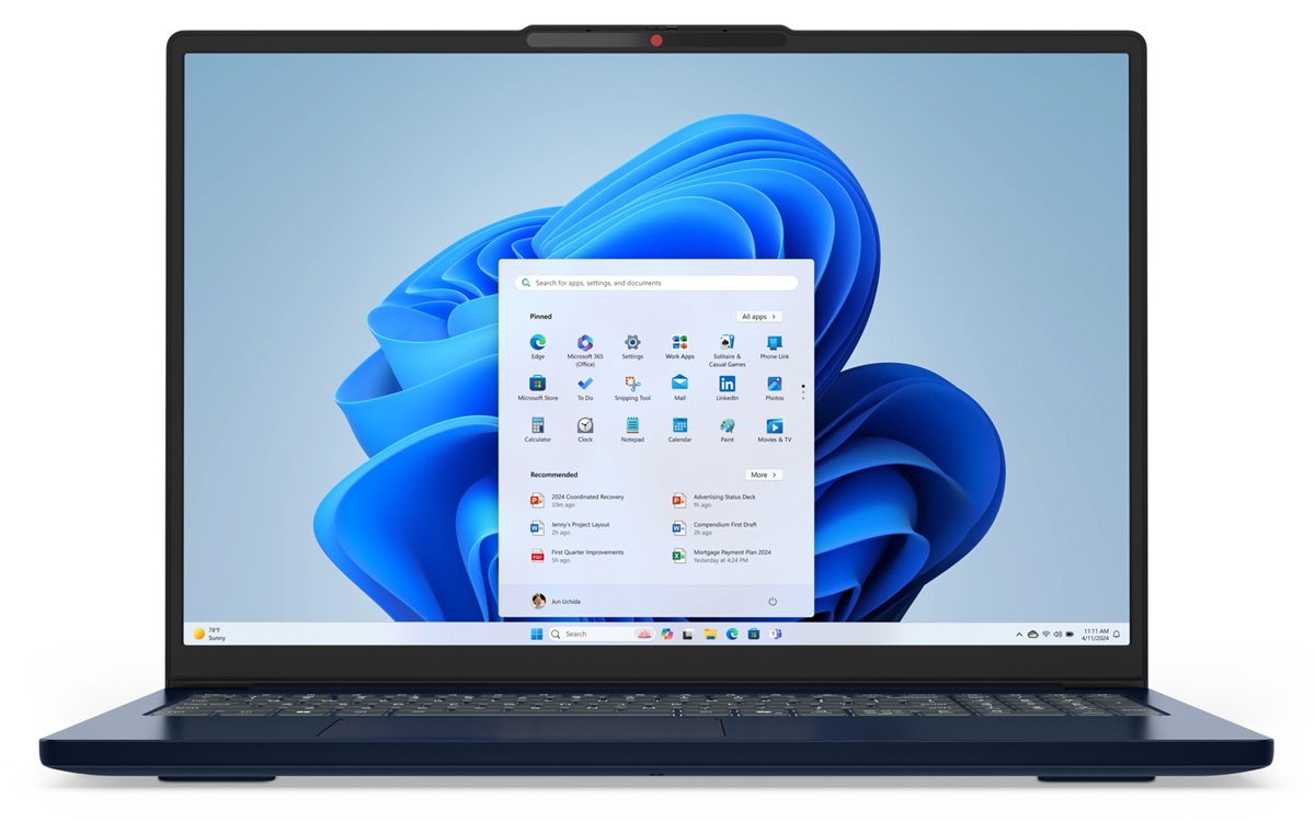 Ноутбук Lenovo IdeaPad Slim 3 16IRH10 (83K2007GRA) Cosmic Blue
