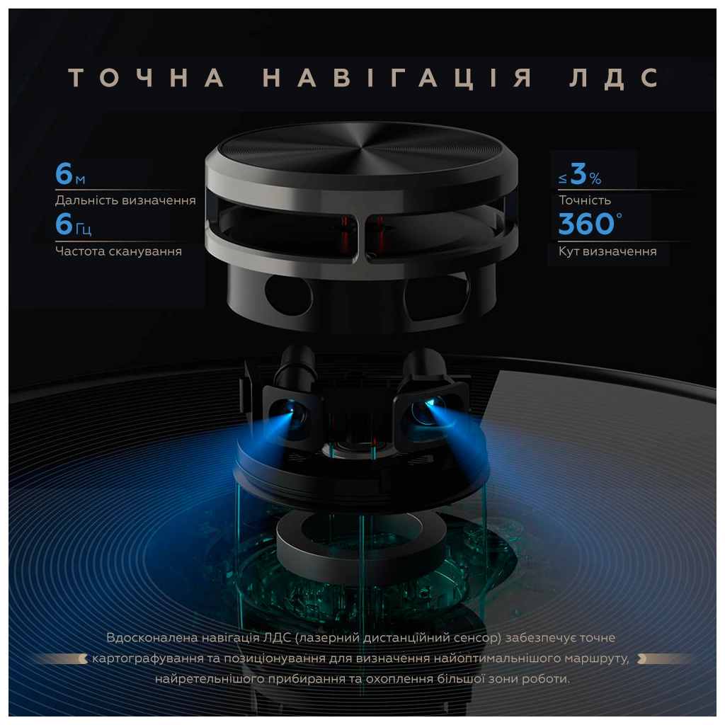 Пилосос Kyvol Cybovac S31 Lidar (Kyvol S31)