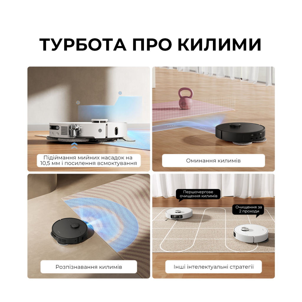 Пилосос Dreame L40 Ultra AE White (RLL77SE)