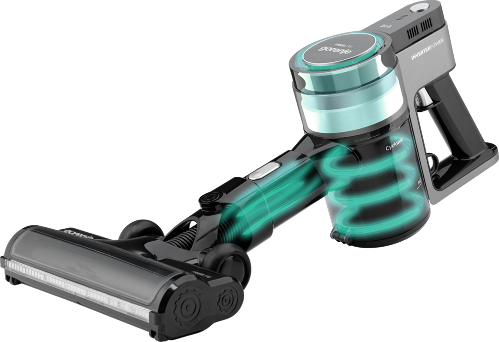 Акумуляторний пилосос Gorenje SVC216300FLA (VC3923BC-GS)