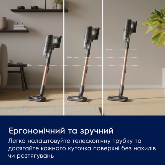 Акумуляторний пилосос Electrolux EP83HB25UV