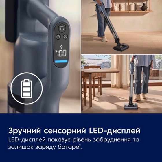 Акумуляторний пилосос Electrolux EW82U1DB