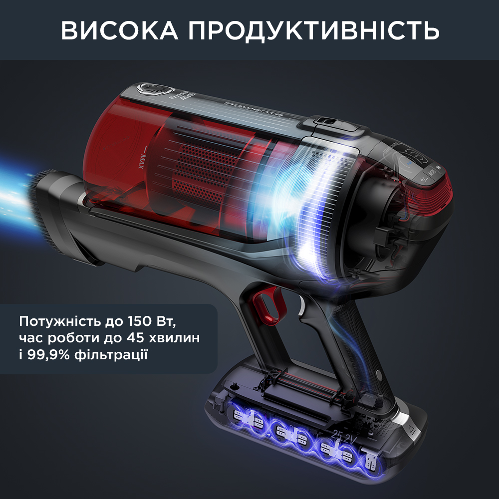Акумуляторний пилосос Rowenta RH98A9WO