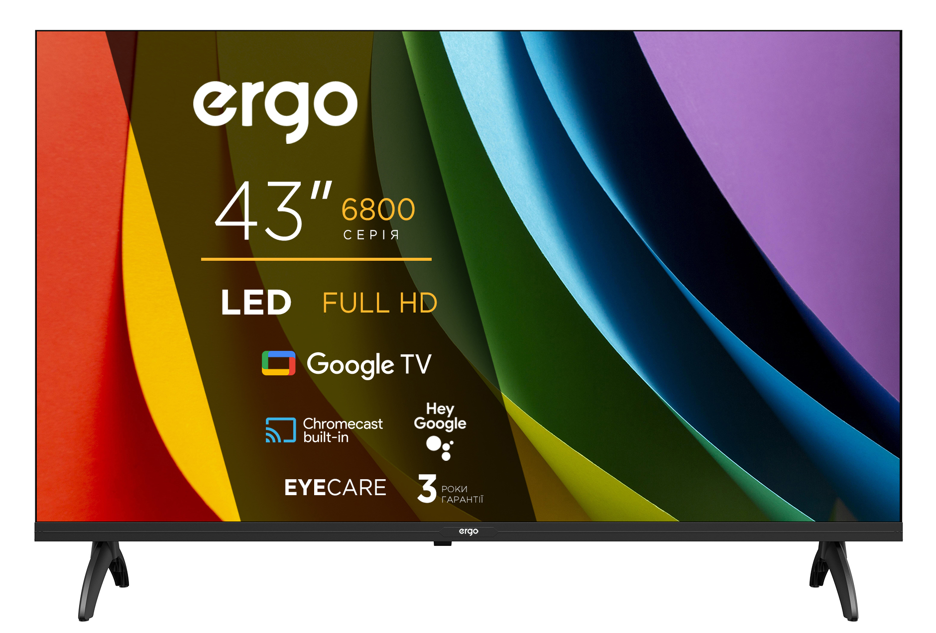 Телевізор ERGO 43JFS6800
