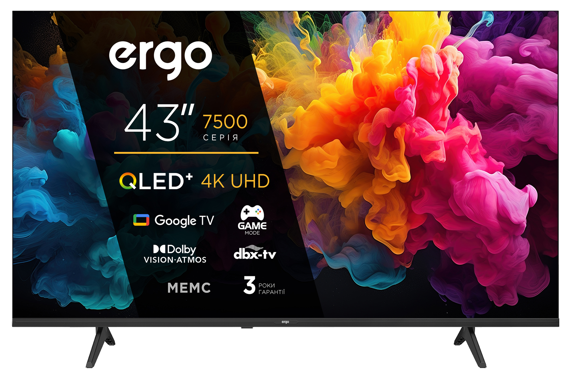 Телевізор ERGO 43JUQ7500