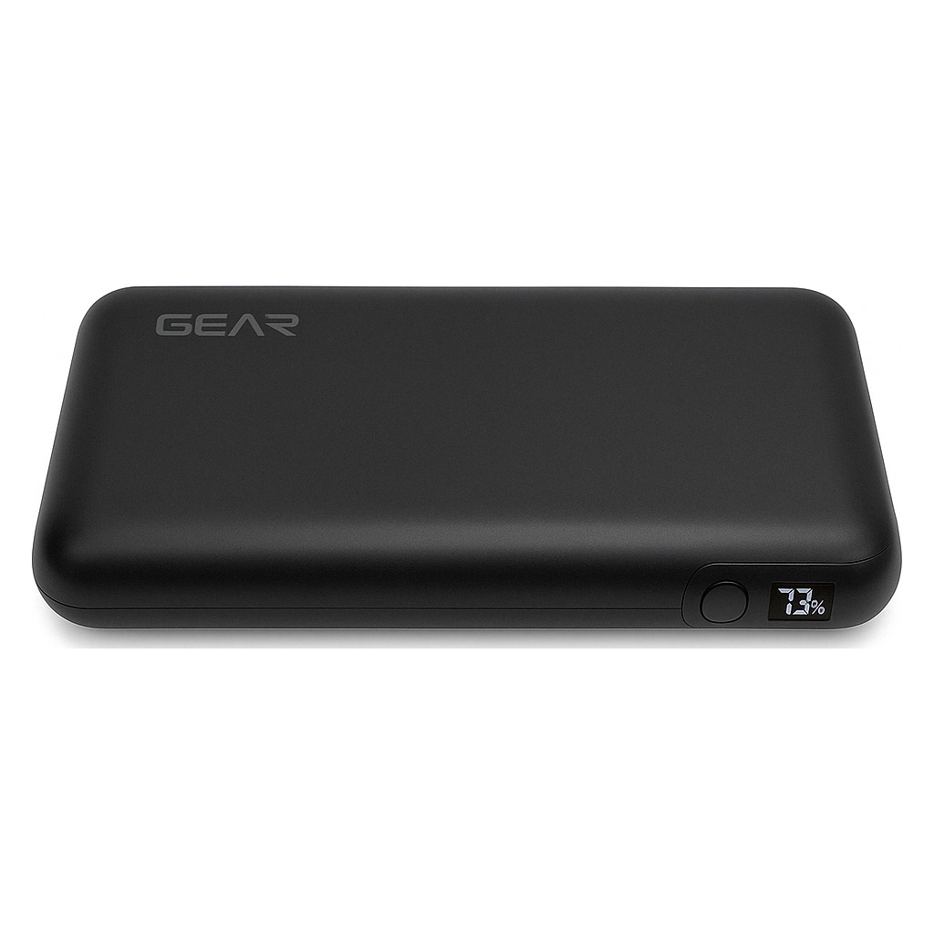 Батарея універсальна GEAR 20000mAh, PD/22.5W, black (WP952P)