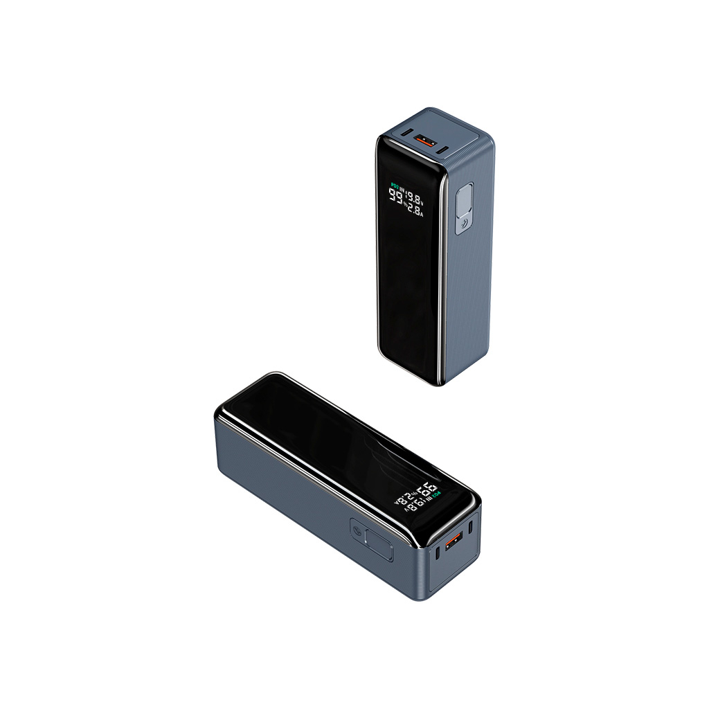 Батарея універсальна Atria 30000mAh PD/3.1/160W(Max)80W+80W, QC/3.0/22.5W, Blue (WPD-160SB)