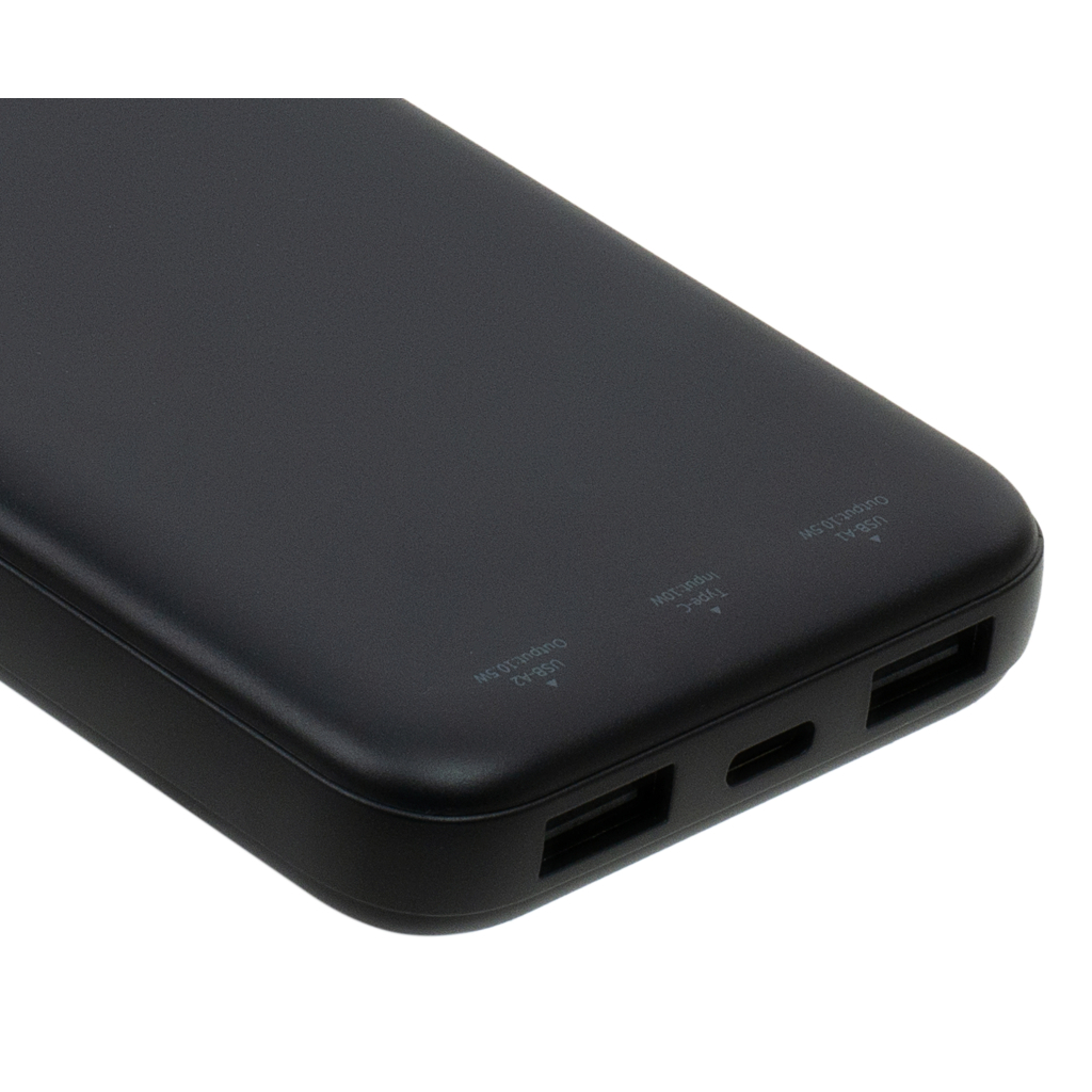 Батарея універсальна Vinga 10000 mAh 10W Black (VPBB10)