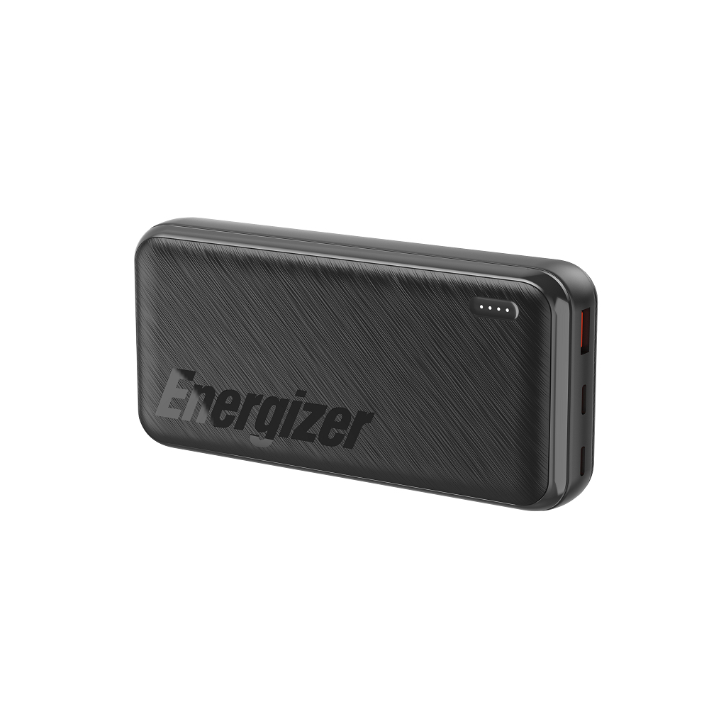 Батарея універсальна Energizer 20000mAh, PD/20W, QC/22.5W, black (UE20055PQ)
