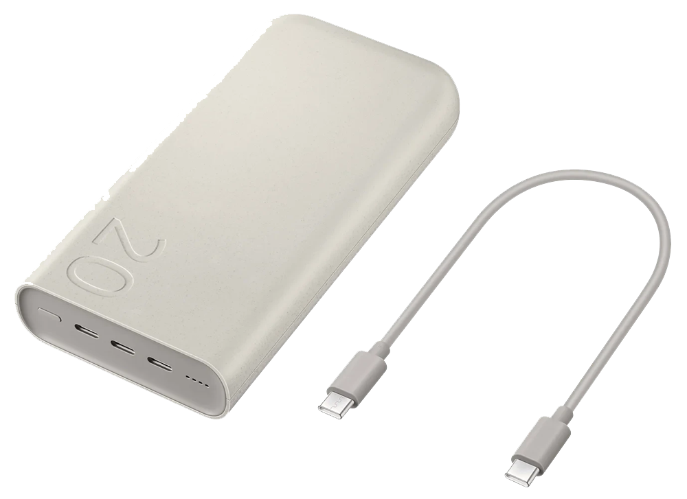 Портативний зарядний пристрій Samsung Battery Pack 20000mAh 45W (EB-P4520XUEGEU) Beige