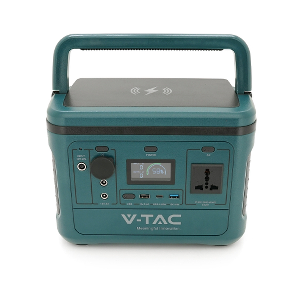 Зарядна станція V-TAC 500W, 568Wh (VT-606)