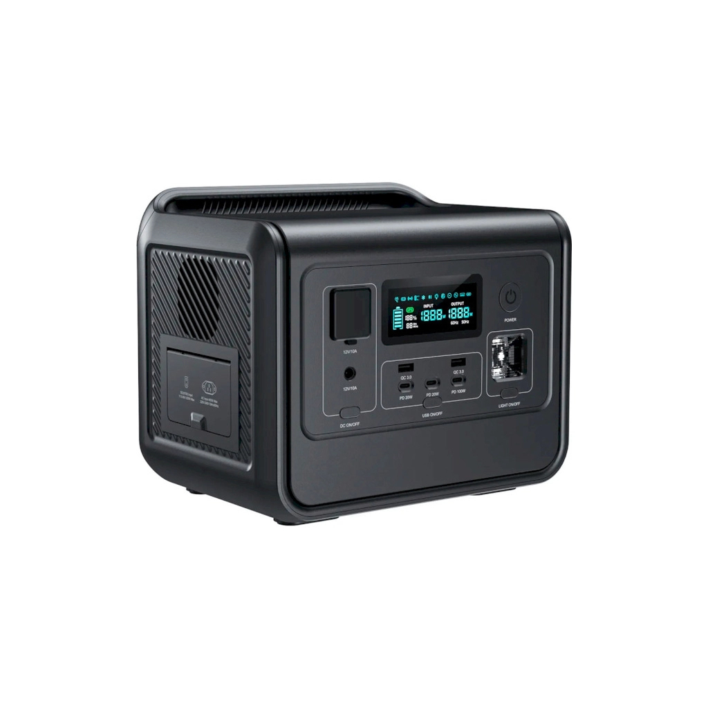 Зарядна станція Choetech BS060-EU-GY, 800W (BS060-EU-GY)