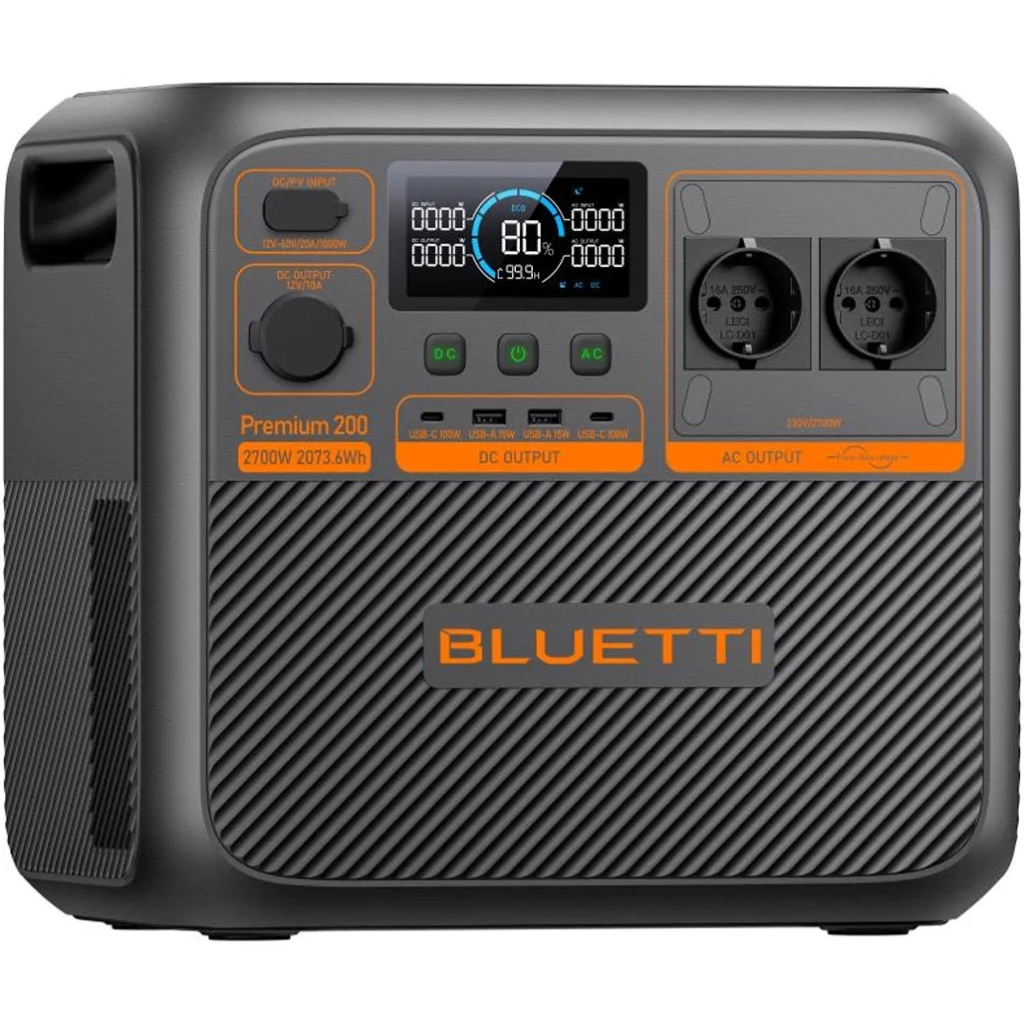 Зарядна станція BLUETTI PREMIUM 200 V2 2700W (PREMIUM 200 V2)