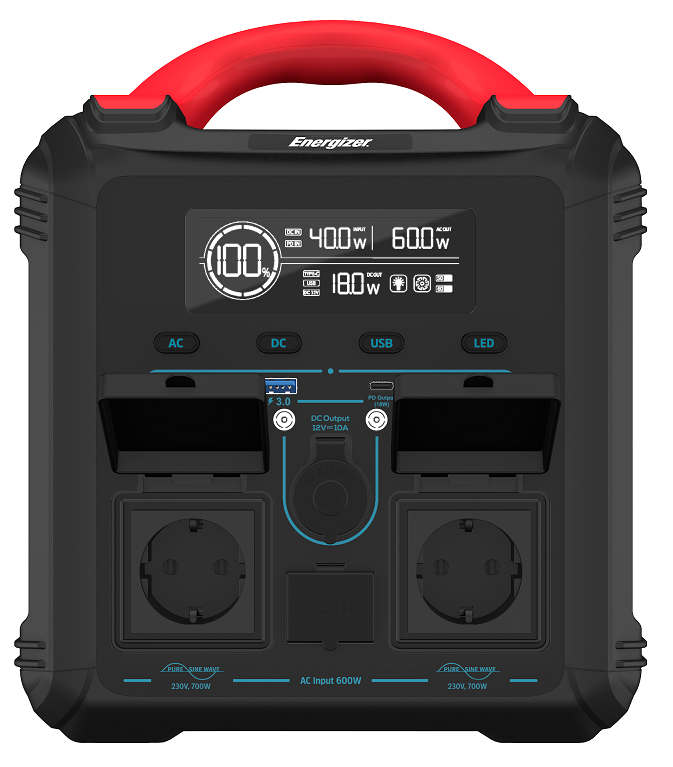 Портативна зарядна станція Energizer PPS550W1F