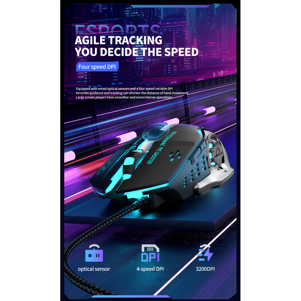 Мишка XO M10 Wireless Black/Silver (M10 Black+Silver)