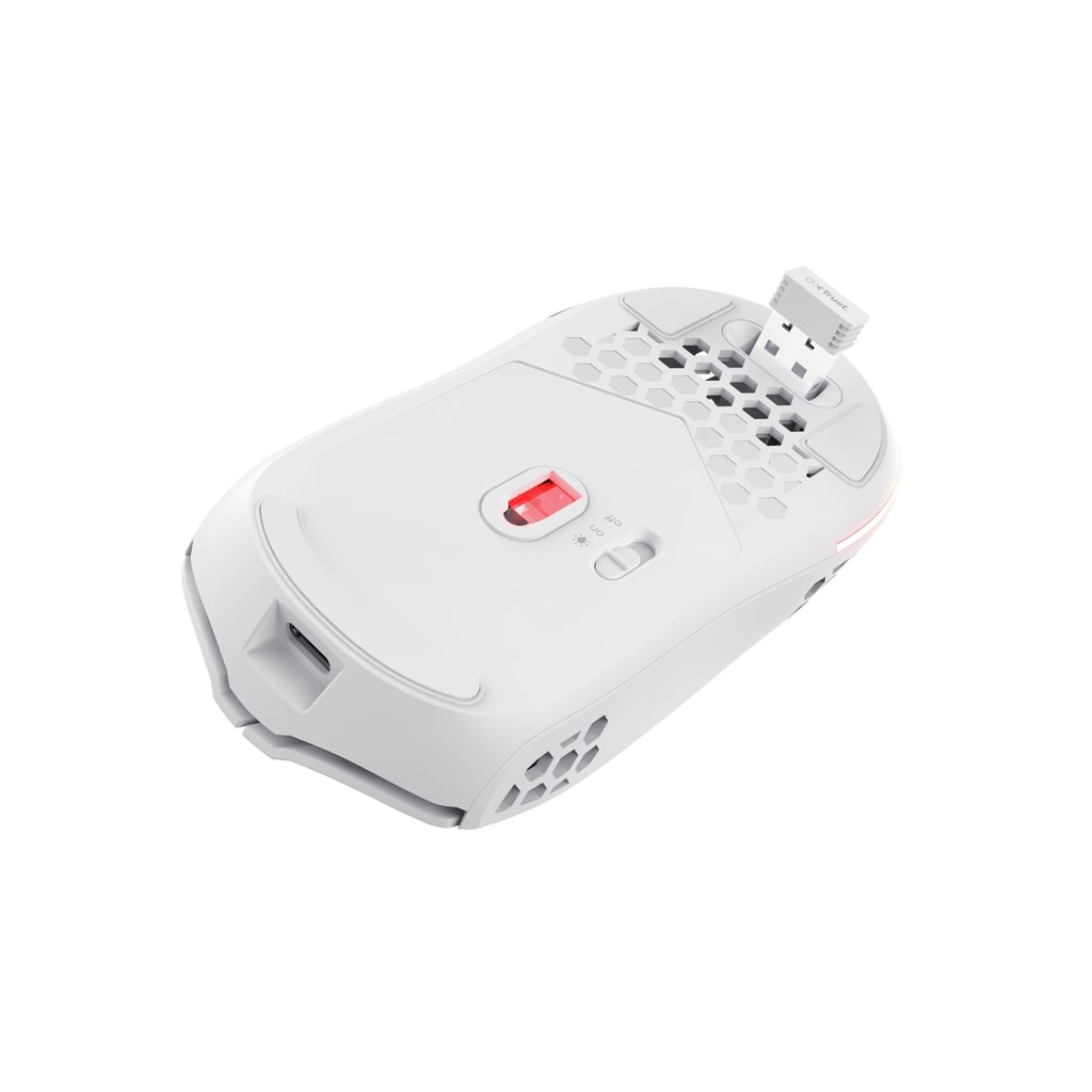 Мишка Trust GXT 929 Helox Wireless/USB-A White (25390)