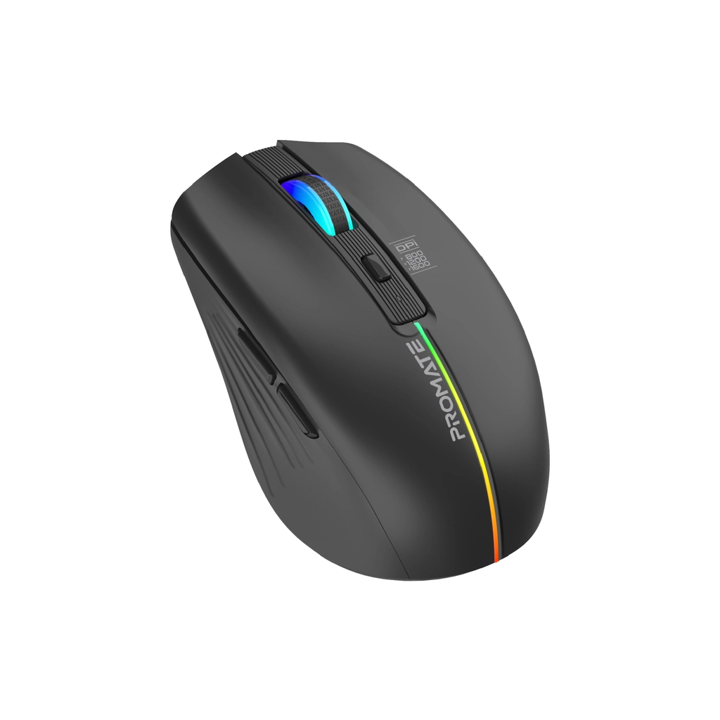 Мишка Promate Kitt Wireless Black (kitt.black)