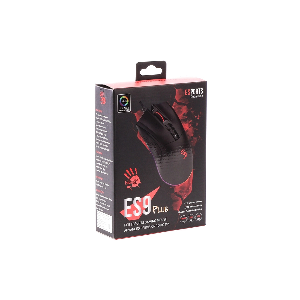 Мишка A4Tech Bloody ES9 Plus USB Black (4711421971515)