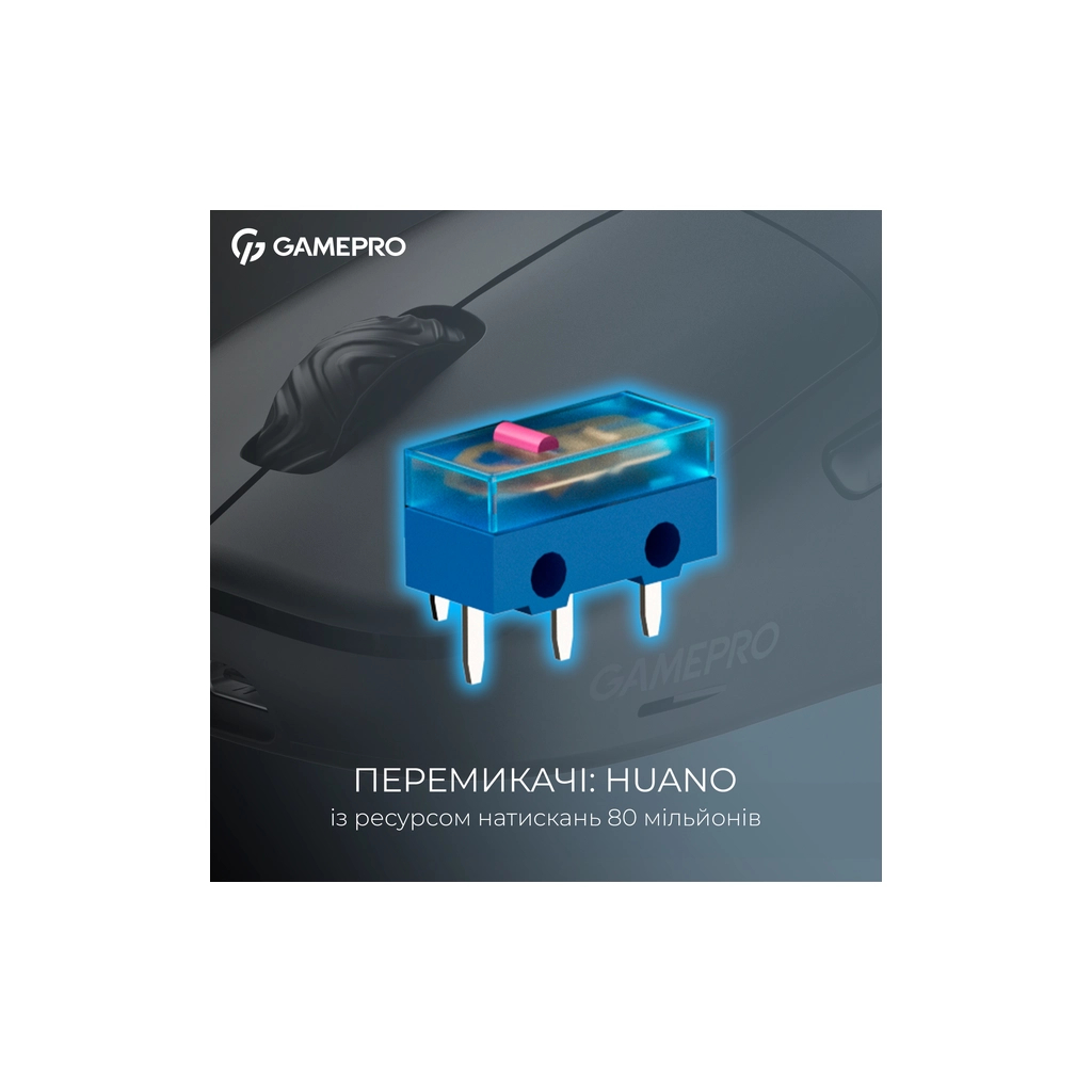 Мишка GamePro Asgard Loki Wireless/USB Black (GM022B)