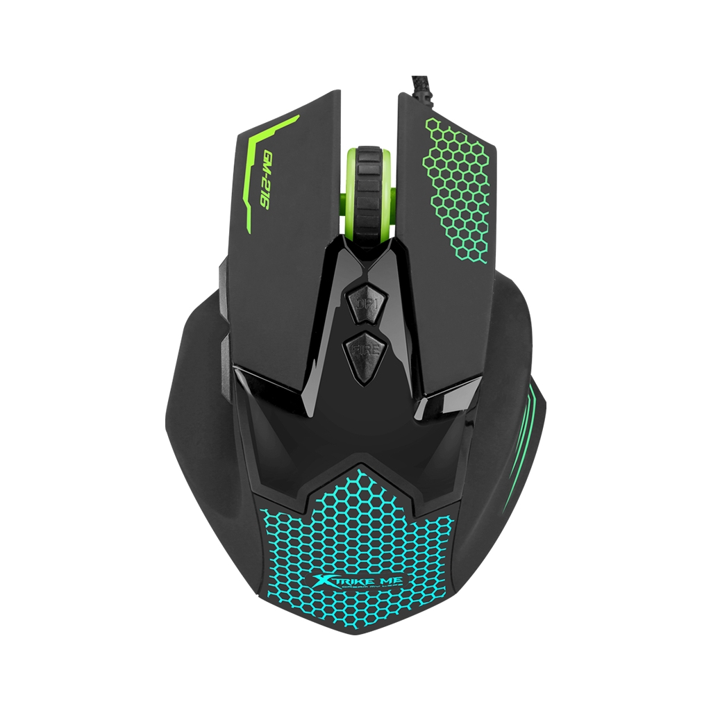 Мишка Xtrike ME GM-216 RGB USB Black (GM-216)