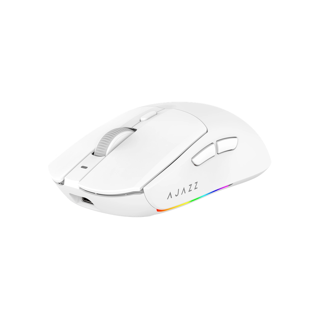 Мишка Ajazz AJ139 V2 MC Wireless/Bluetooth/USB White (AJ139-V2-MC-W)