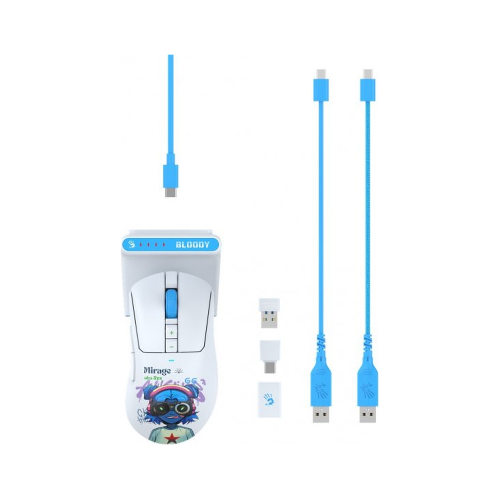 Мишка A4Tech Bloody R73 Ultra Duo Wireless Nyx Mirage (4711421002363)