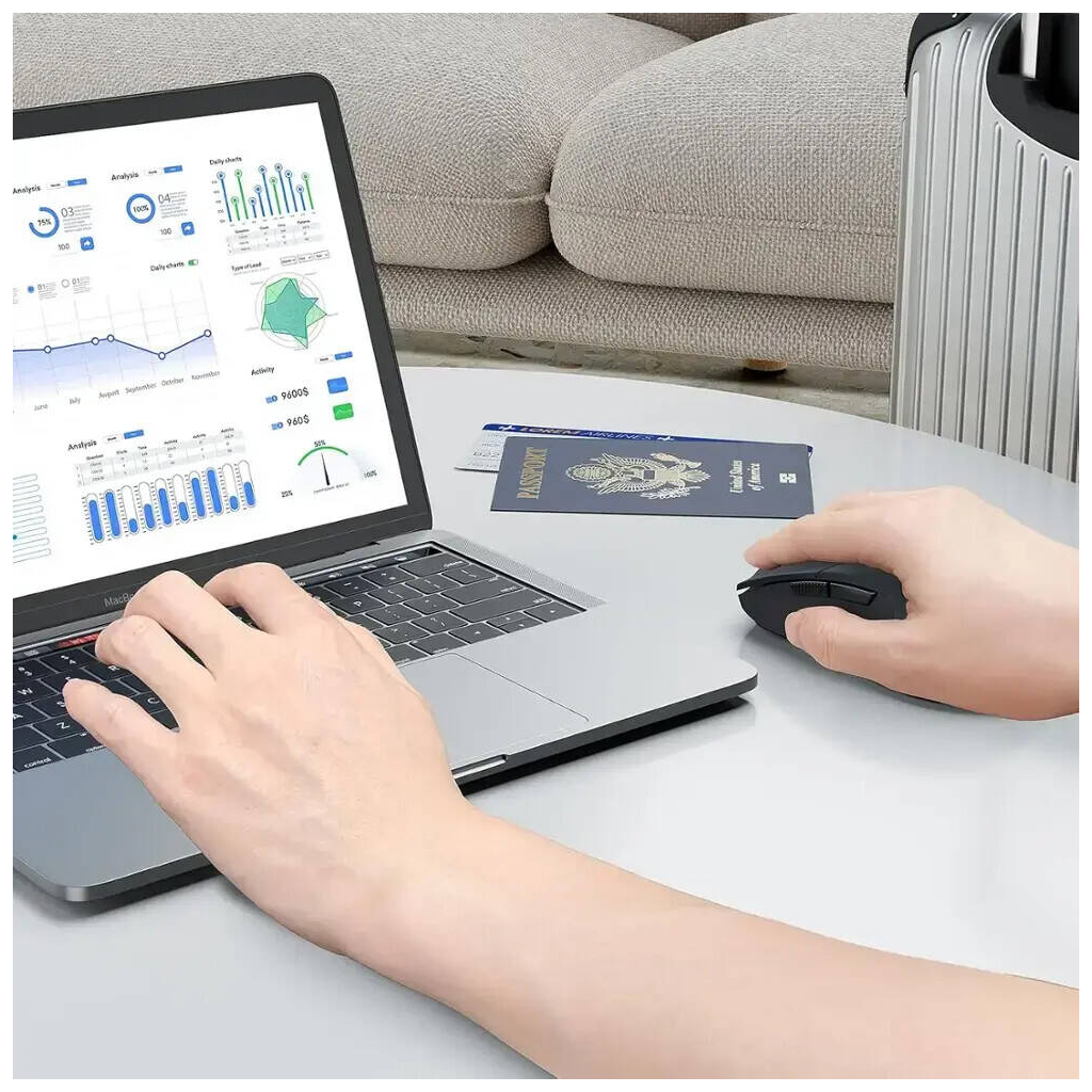 Мишка Redragon M917GB ST4R Pro Wireless/Bluetooth Black (72209)