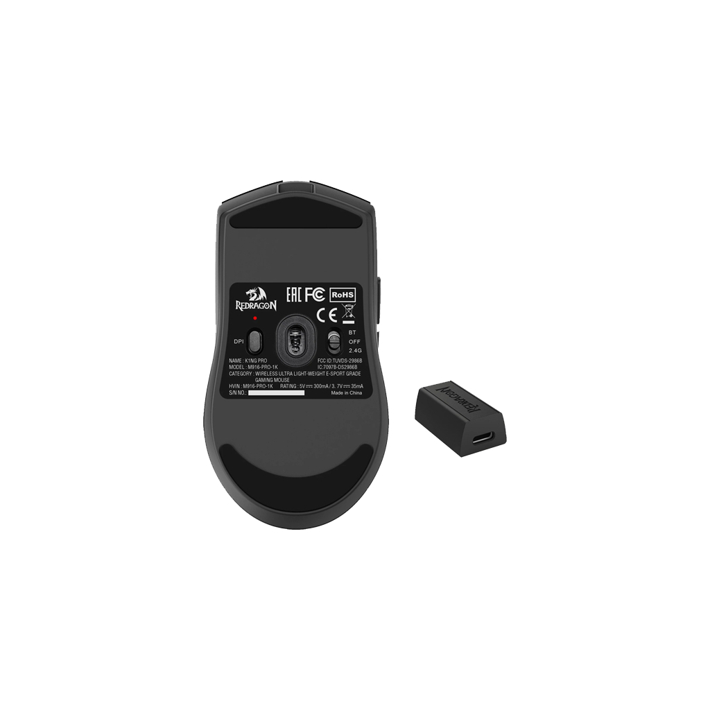 Мишка Redragon M916 Pro-4 Wireless Black (72211)