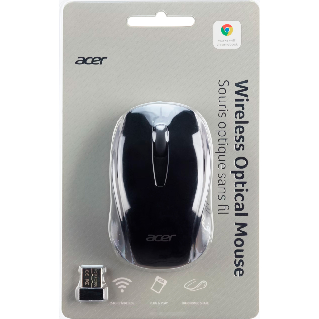 Мишка Acer Optical Wireless Black (GP.MCE11.00S)
