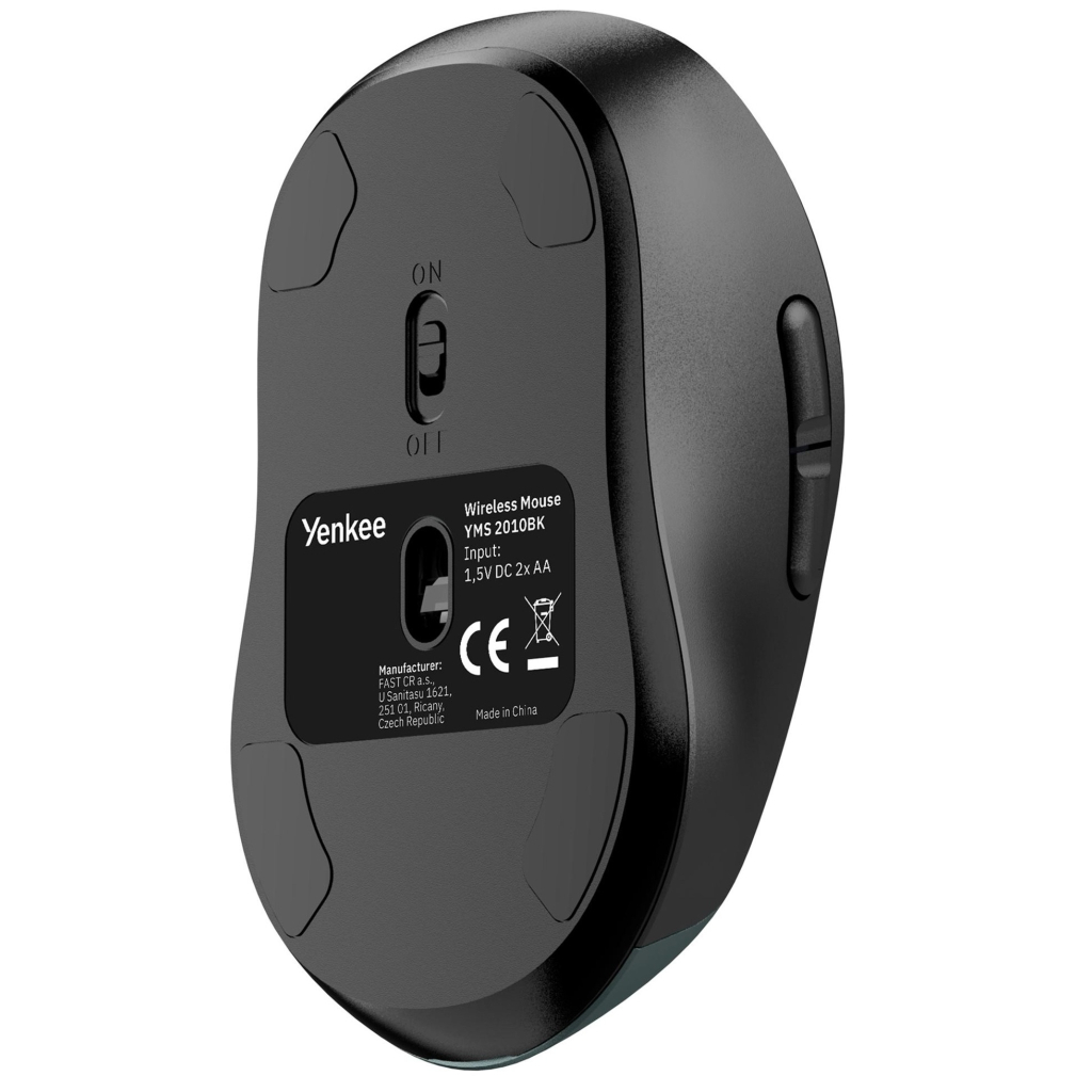 Мишка YENKEE YMS 2010BK Gyro Wireless/Bluetooth Black (45025343)