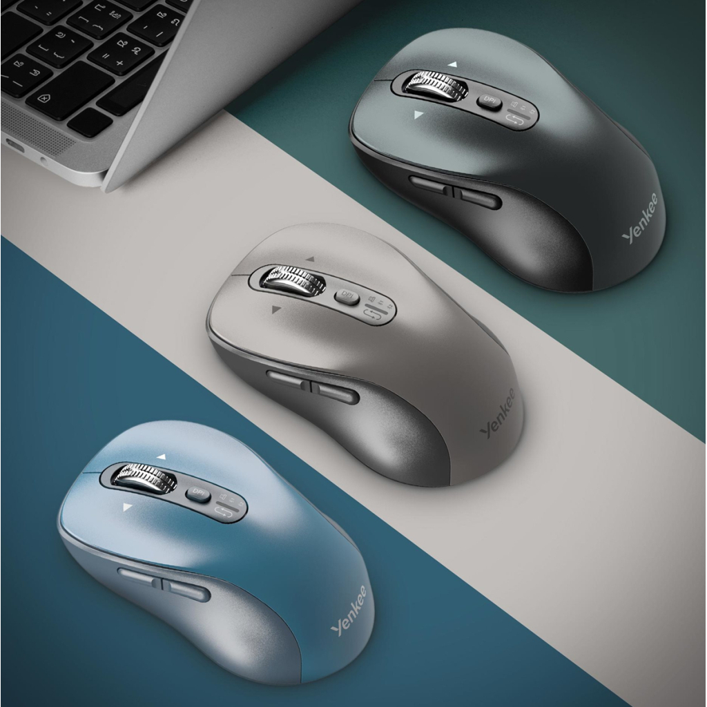 Мишка YENKEE YMS 2010BK Gyro Wireless/Bluetooth Black (45025343)