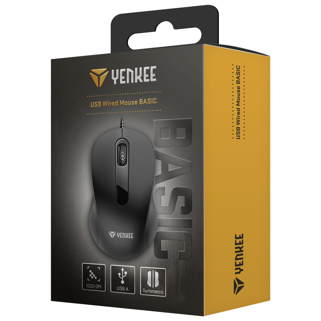 Мишка YENKEE YMS 003BK USB Black (45022691)