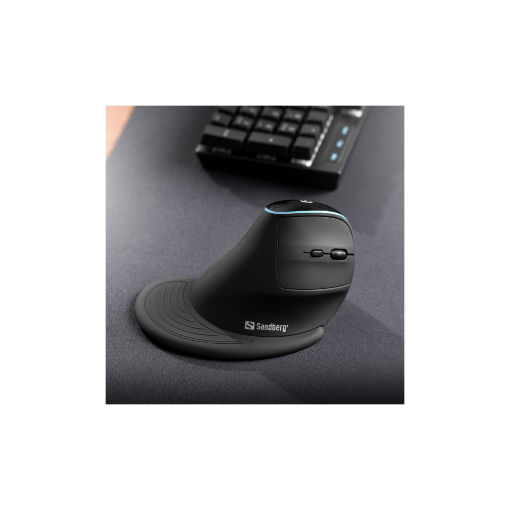 Мишка Sandberg Wireless Mouse Pro Black (630-13)