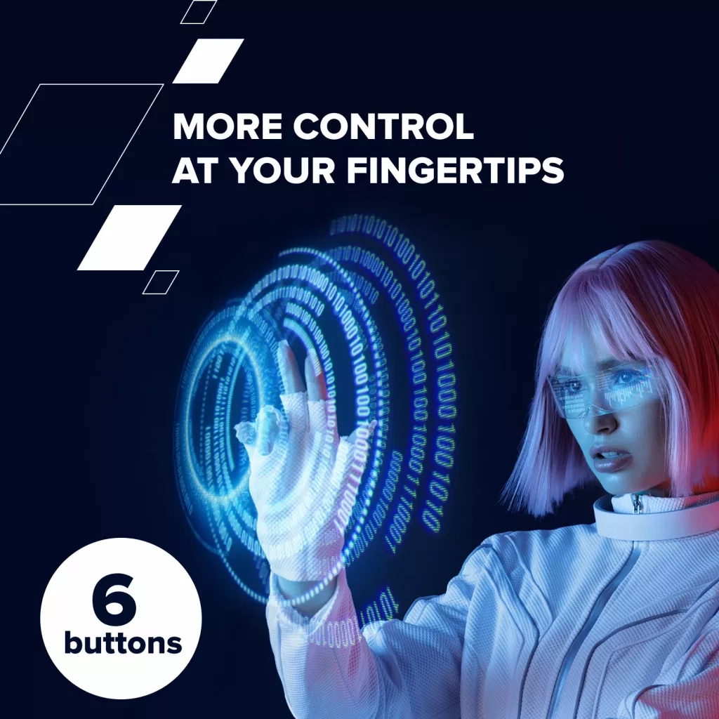 Мишка Canyon OnClick 20 Wireless White (CNE-CMSW20W)