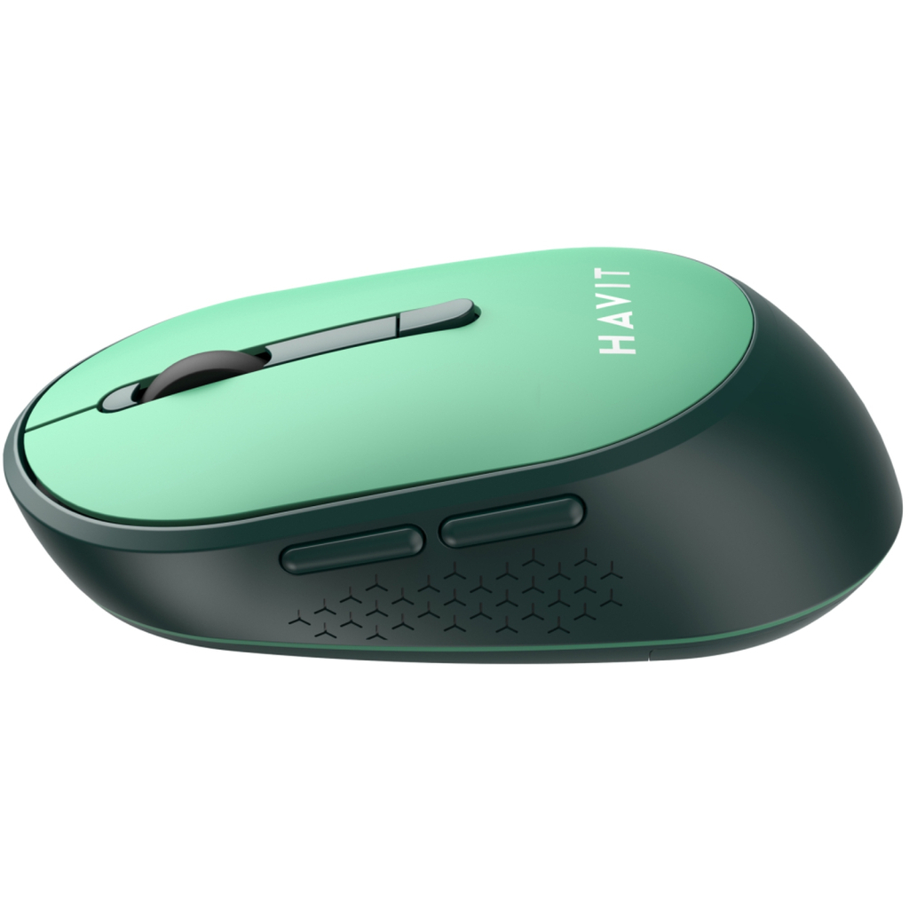 Мишка Havit HV-MS78GT Wireless Black-Green (6939119041236)
