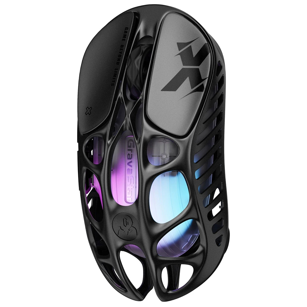 Мишка GravaStar Mercury X Wireless/Bluetooth/USB Black (GSX_BLK)