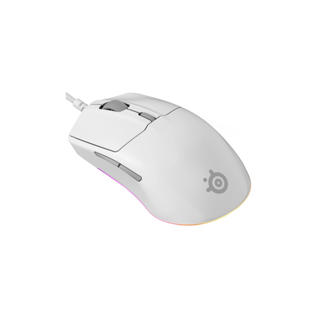 Мишка SteelSeries Rival 3 Gen 2 RGB White (62516)