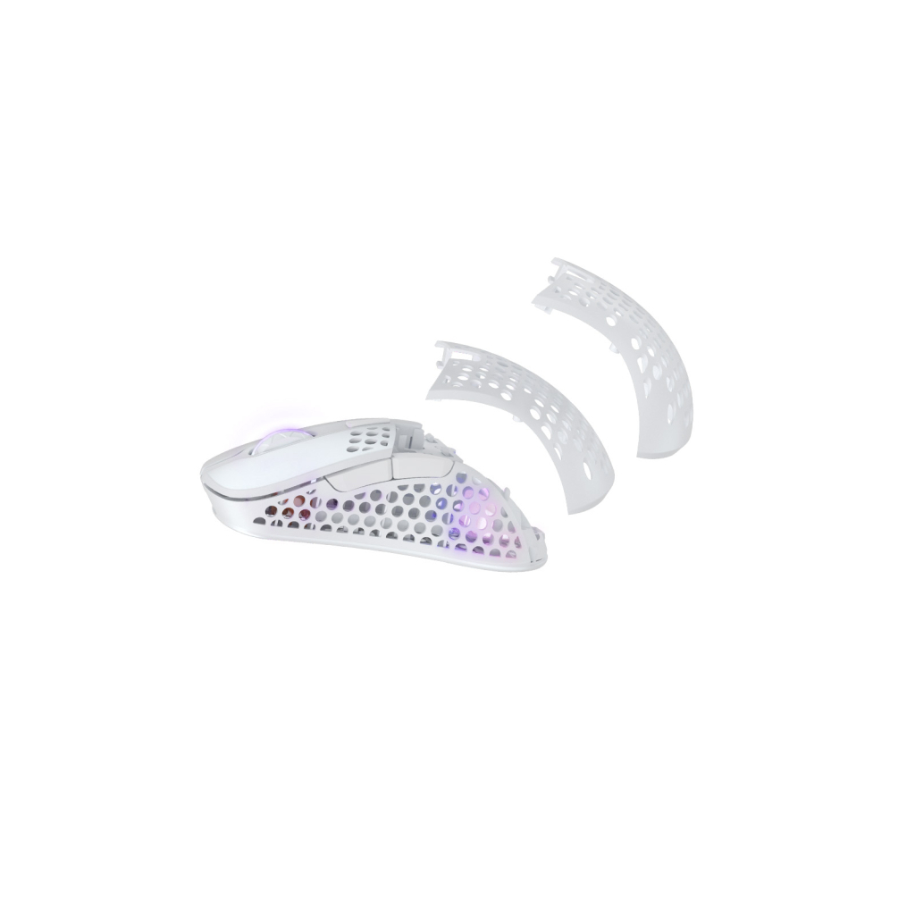 Мишка Cherry Xtrfy M4 RGB Wireless/USB White (M4W-RGB-WHITE)