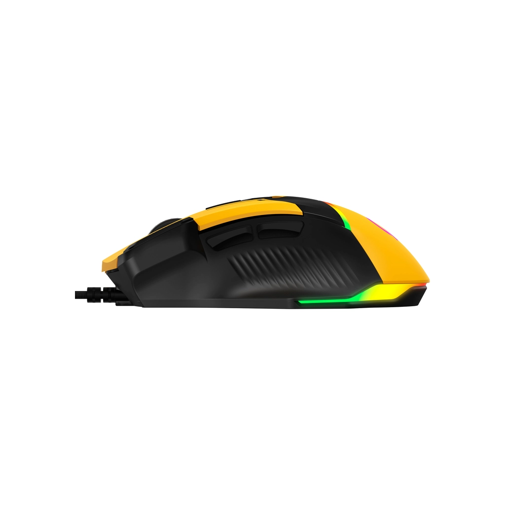 Мишка GamePro GM300Y USB Yellow/Black (GM300Y)