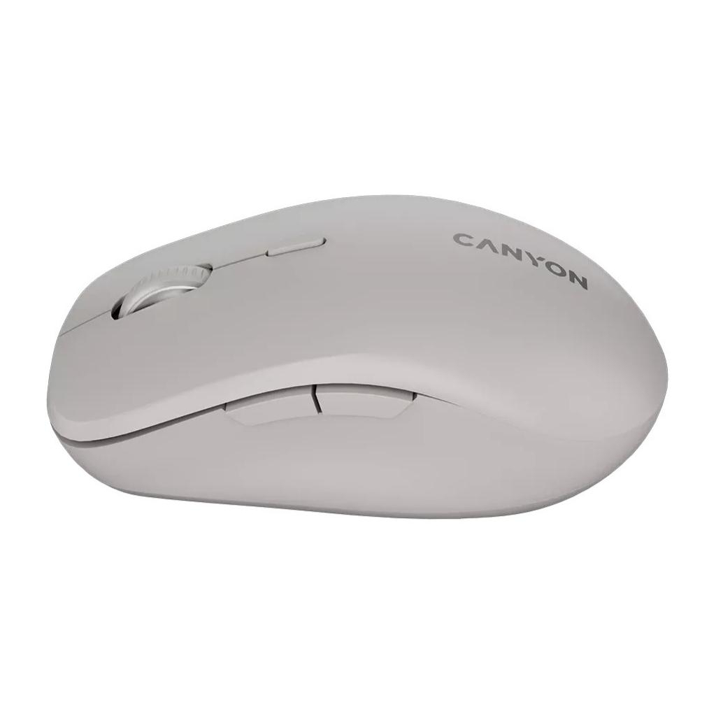 Мишка Canyon MW-12 Wireless/Bluetooth Grey (CNS-CMSW12DG)