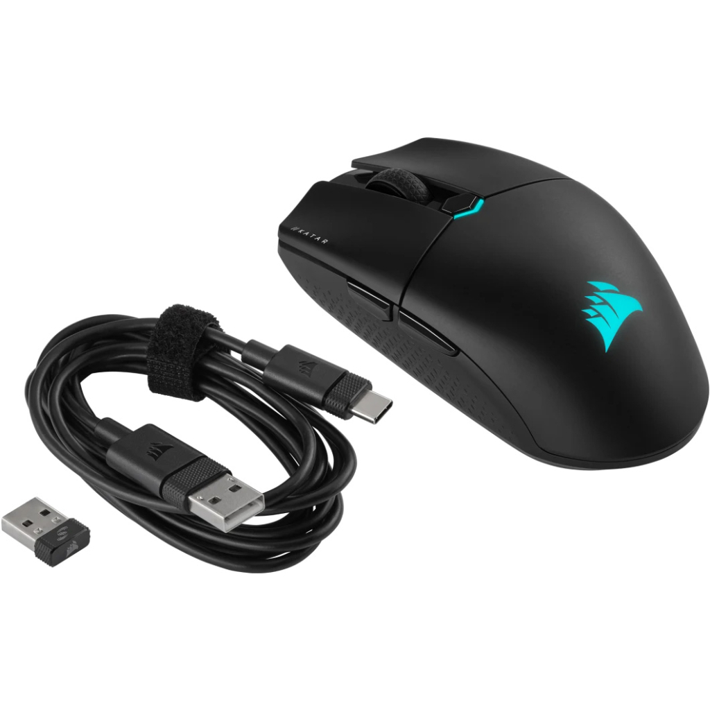 Мишка Corsair Katar Elite Wireless Black (CH-931C111-EU)
