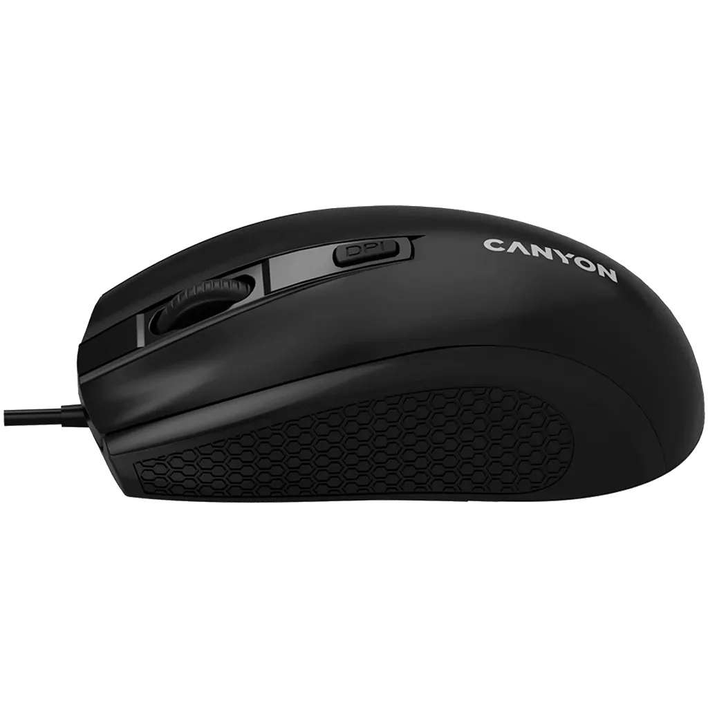 Мишка Canyon M-4 USB Black (CNE-CMS4)
