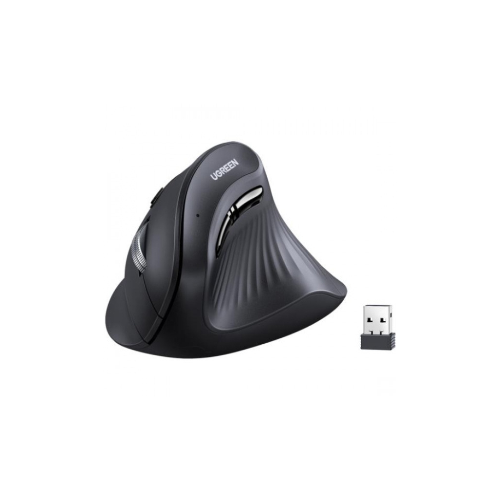 Мишка Ugreen MU008 Vertical Wireless Black (25444)