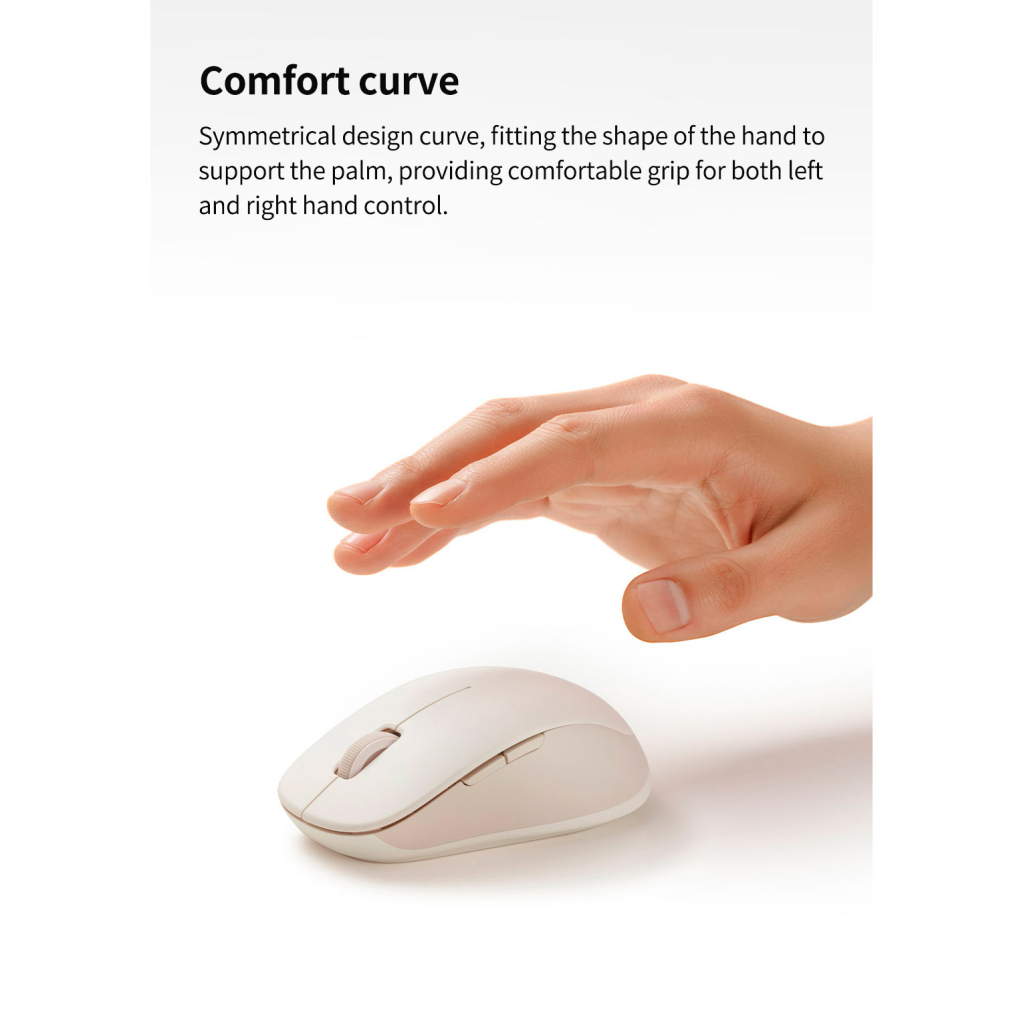 Мишка Xiaomi Dual-mode Wireless Mouse 2 White (BHR8849GL) (1122317)