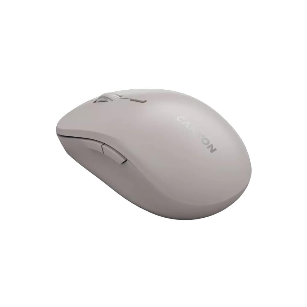 Мишка Canyon MW-12 Wireless/Bluetooth Beige (CNS-CMSW12BG)