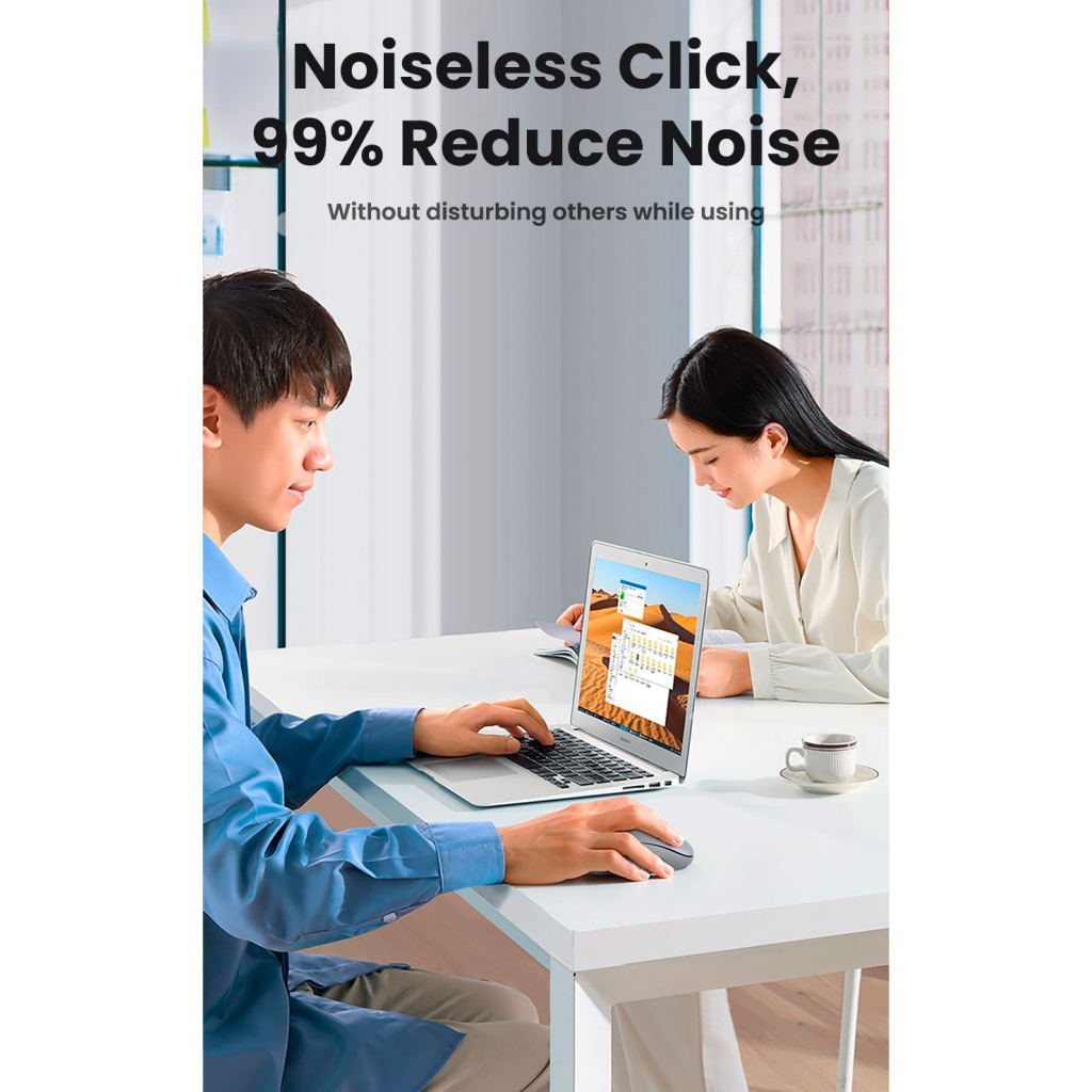 Мишка Ugreen MU105 Wireless Gray (90669)