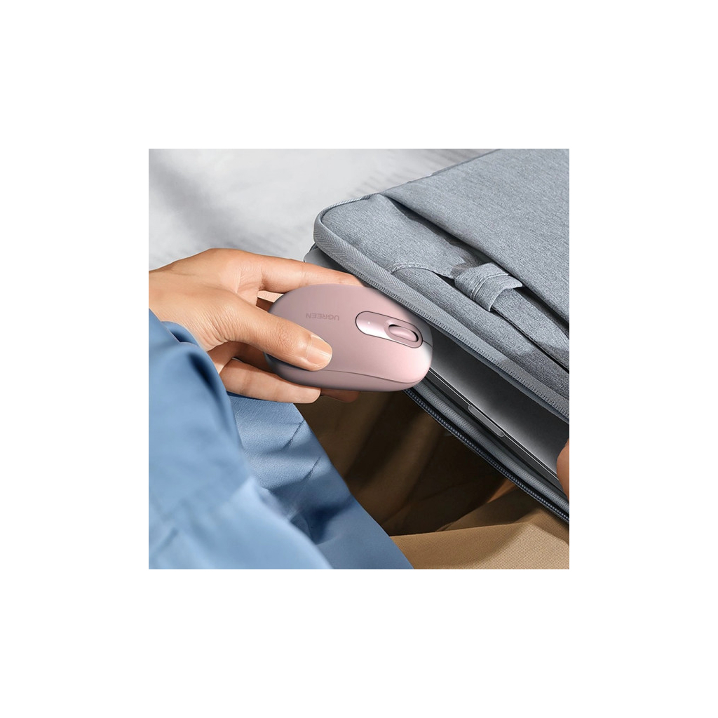 Мишка Ugreen MU105 Wireless Pink (90686)