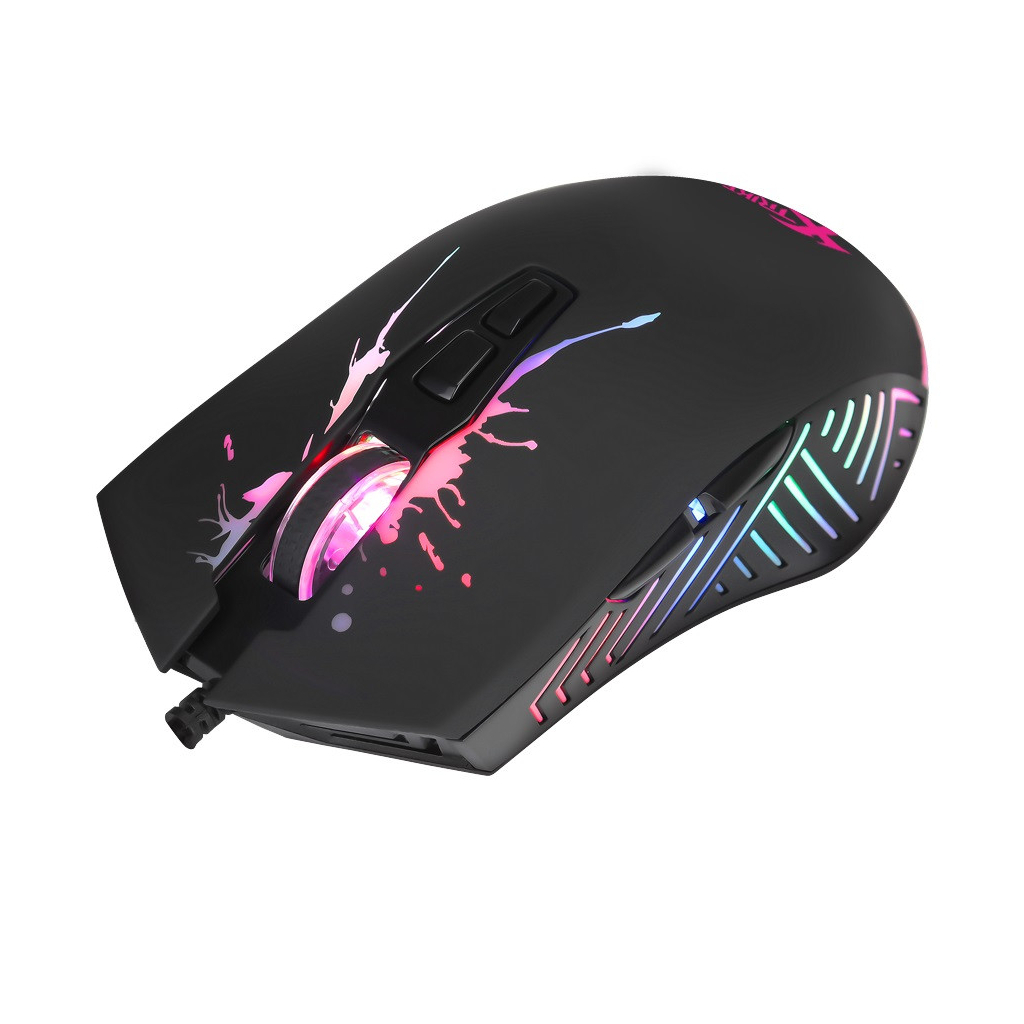 Мишка Xtrike ME GM-215 RGB-LED USB Black (GM-215)