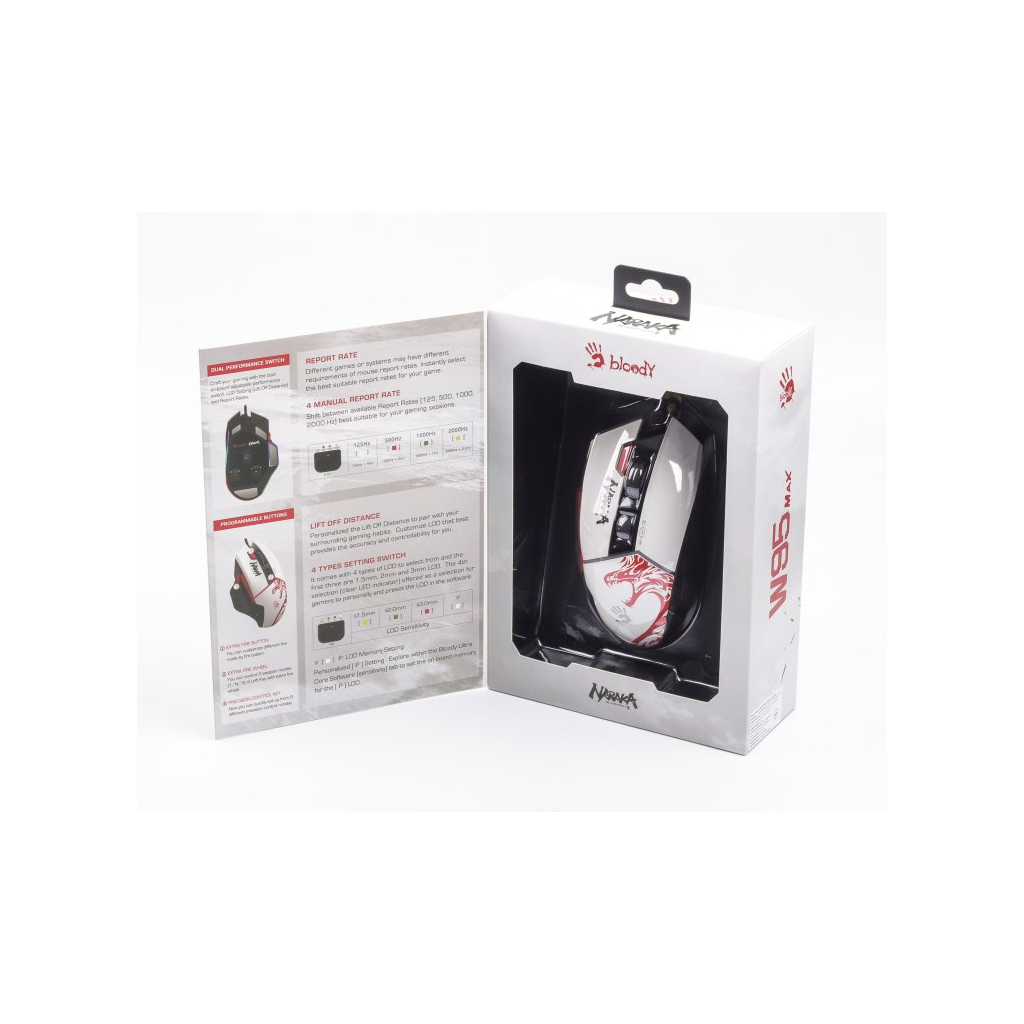 Мишка A4Tech Bloody W95 Max Naraka (4711421982153)