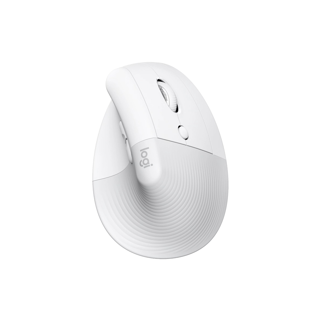 Мишка Logitech Lift for Mac Vertical Ergonomic Mouse Off White (910-006477)